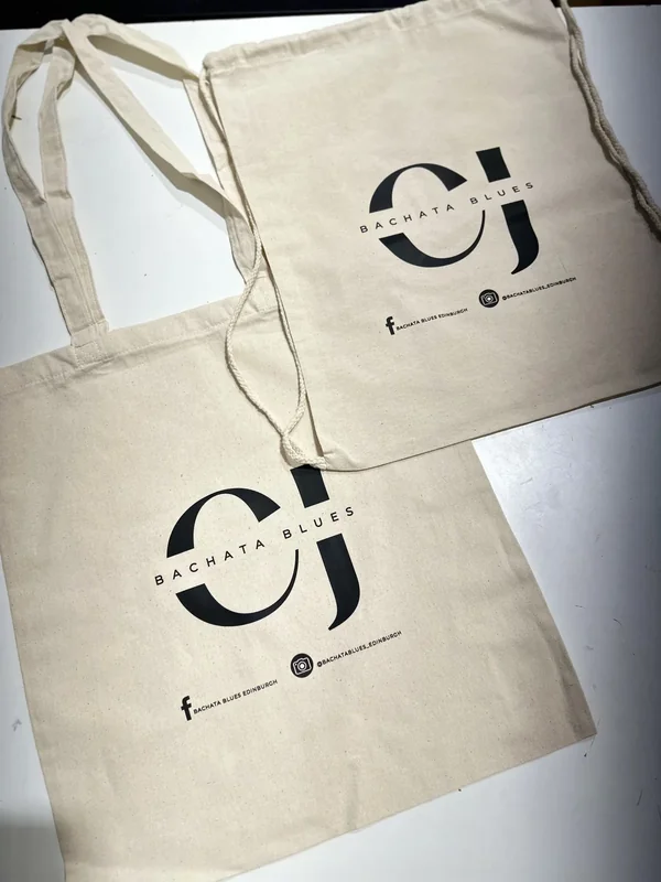 Υφασμάτινη tote bag με λογότυπο - Πραγματικό δείγμα
